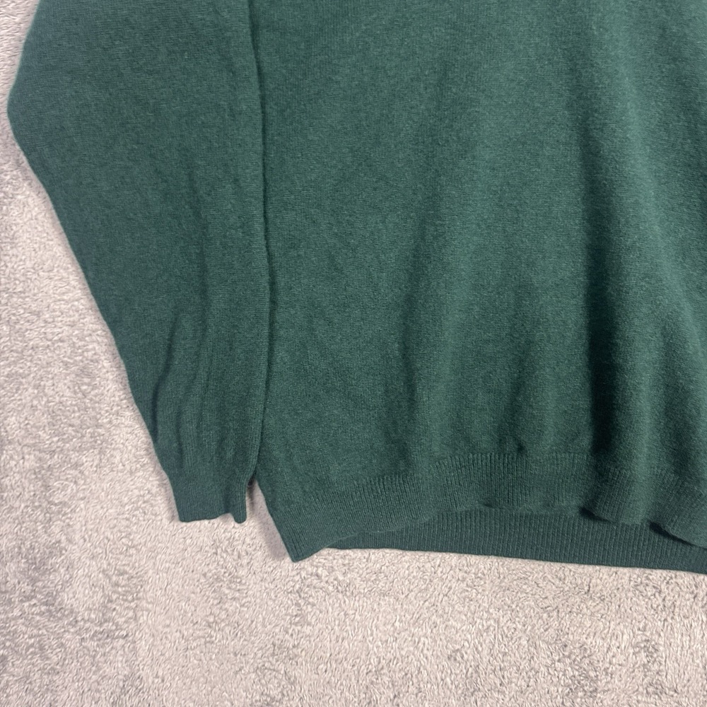 Vintage Eddie Bauer Sweater Mens XLT British Lambswool Pullover Jumper V Neck - Picture 3 of 7